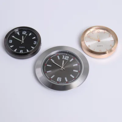 2022 Fashion Auto Accessories Custom Your Luxury logo Car Mini Dashboard Digital Clock for CAR VAN Mpv