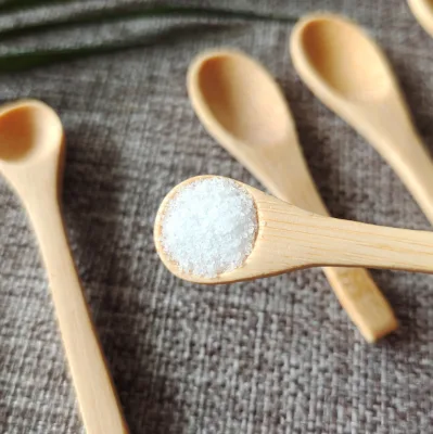 10*2cm Bamboo Mini Long Handle Wooden Spoon