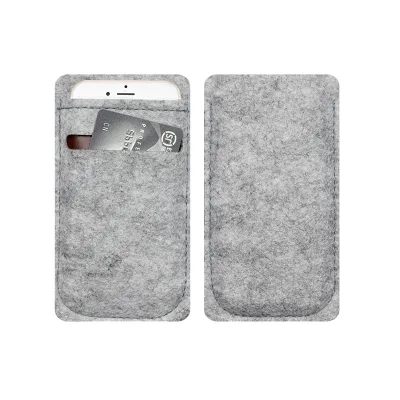 Practical and Economical Felt Phone Case for Daily Use for Storage Bags