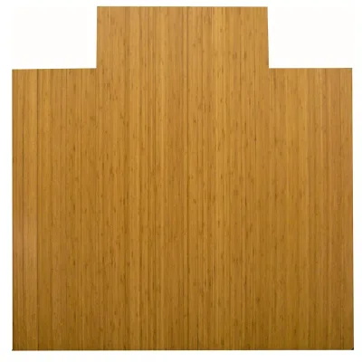 Fashionable Design Durable Bamboo Chair Mats For Hardwood Carpeted Floors