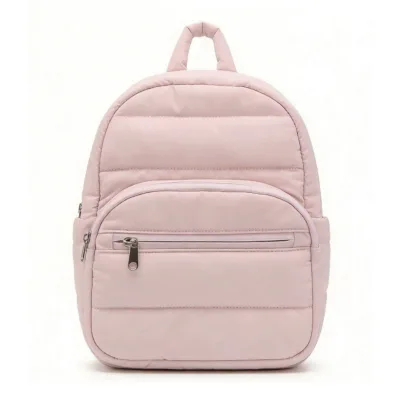 Lightweight Casual Puffer Kids Backpack Travel Preschool Shoulder Bag Daypack Toddler Mini Backpack Purse for Women Girls