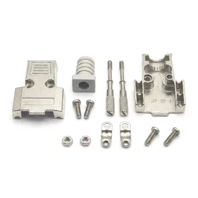 D-SUB Connector 9P (AMP Imitation) Zinc Alloy Die-cast Housing Connector With Accessories Single Pack