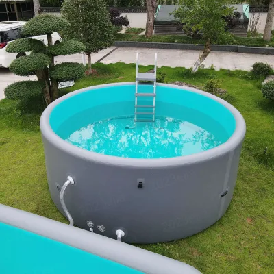 Customized DWF Inflatable Swimming Pool, Factory OEM Heavy Duty PVC Above Ground Swimming Pool Backyard Family for Wholesale