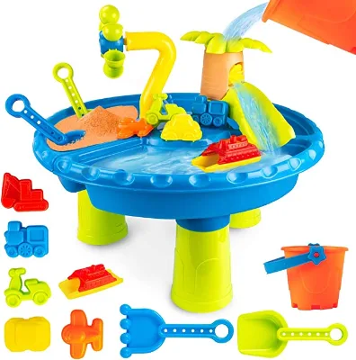 Water Table for Toddlers Sand and Water Table Beach Toys Sand Toys Set for Kids