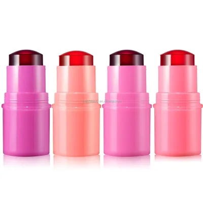 Fashion Trend 4-Color Jelly Blush Moisturizing Brightening Waterproof Everyday Face Powder