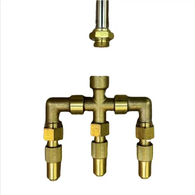 ILOT Fixed Extension Misting Sprayer Rod with Brass Three-Nozzle Tips