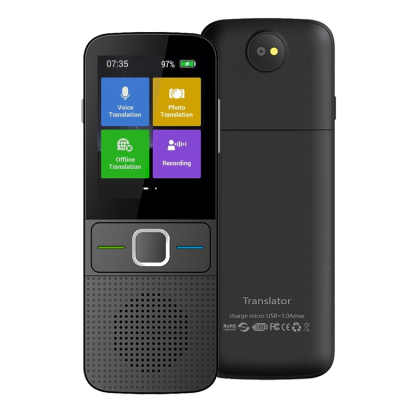 2024 Shenzhen T10 Smart Translator Compact Portable Offline Voice Smart Translator Device