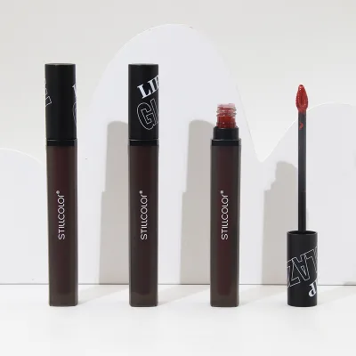 Hot Selling Waterproof Milk Mousse Lipgloss Long Lasting Matte Lip Tint Custom logo Liquid Lipstick Lip Tint