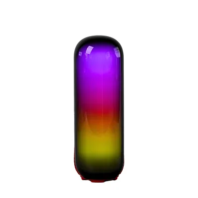 2024 Best Selling K62 Outdoor Mini Portable LED Light Speaker Outdoor Portable Wireless Changeable Light BT  Speaker