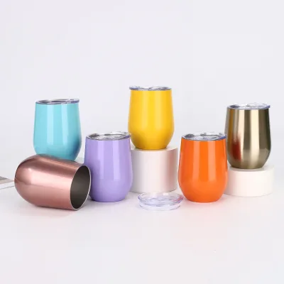 6oz 10oz 16oz  Insulated  Flute with Flip-top Lid Made with Vacuum Insulated Stainless Steel Wine Flute