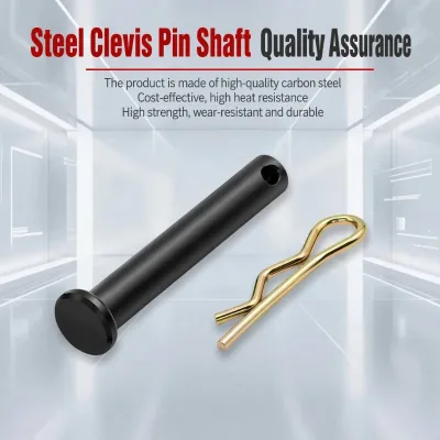 8*40/8*50 Round Head Steel Clevis Pins with One Free Cotter Pin for Cultivators and Diesel Micro Tillage Machines