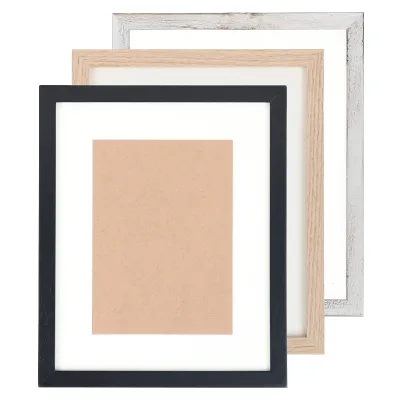 Cheap Picture Frame Manufacturer Custom Size Solid Wood Frames Wall Hanging for Home Decor 11x14 8x10