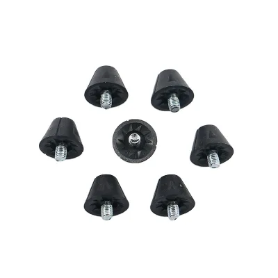 Customizable Wear-resistant Replacement Football Boot Studs, Detachable Nylon Cleats for Natural Turf Soccer Training
