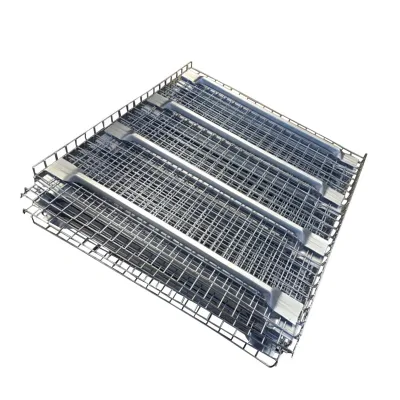 Industry Warehouse Stacking Flexible and Durable Steel Wire Mesh Decking for Storage