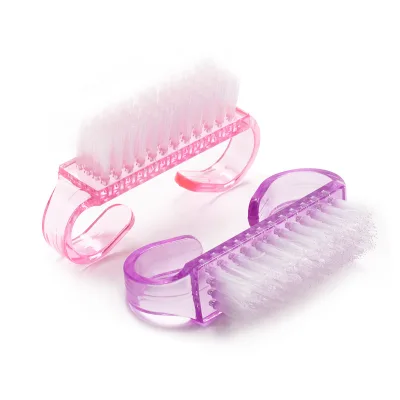 Plastic Mini Fingernails Dust Remove Clean up Nail Cleaning Brush for Nails Tools