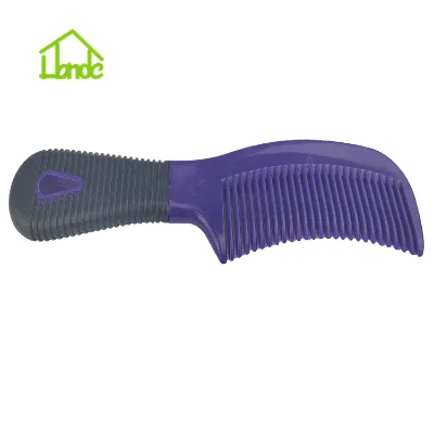 High Quality Portable Horse Hair Smoothing Comb Lightweight Plastic Comb Anti-Static Smoothing Comb for Equestrian Use