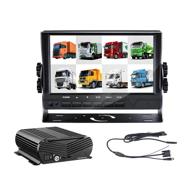 8 Channel Mobile DVR with GPS 4G WiFi,Heavy Vehicle Driving Recorder with Hard Disk for Truck Bus Remote Fleet Management System