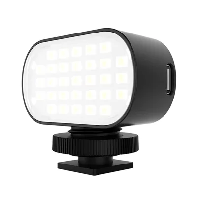 E-Reise RGB Fill Light Photography Outdoor Vlog Light Mini LED Portable Rechargeable Small Light for Smartphone Live