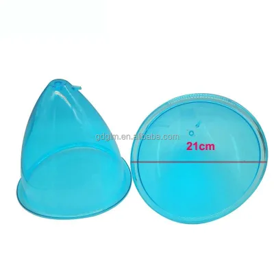 4 Sizes Vacuum Cupping Kit for Vacuum Therapy Machine Breast and Butt Enhancer Cups for Body Curve Boosting
