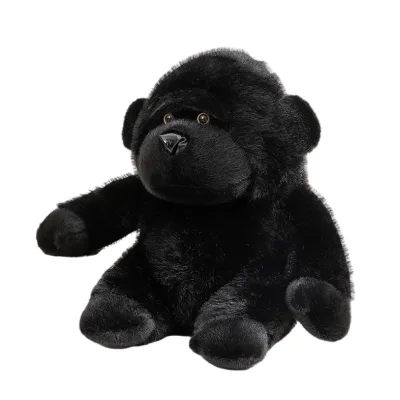 Orangutan Battle Plush Toy Cute Black King Couple Popular Unisex Doll Mesh Lining for Parties or Gifts