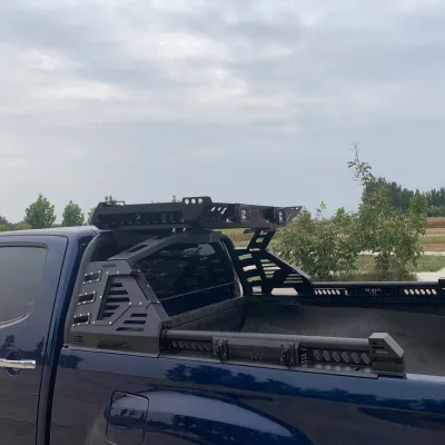 Heavy Duty Steel Roll Bar Sport Bar for GMC Sierra Pickup Universal Fit Black Powder Coated