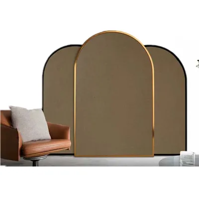 Wholesale Luxury Aluminum Arch Mirror Frame Aluminum Profile Arch Picture Framework