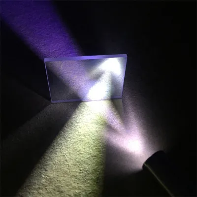 Factory Direct Price Customize 50% Transmistance 50% Reflective AR Coated Optical Glass Beam Splitter