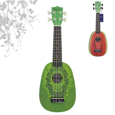 Wholesale 21 Inch Four String Ukulele Fruit Pattern Beginner's Small Guitar