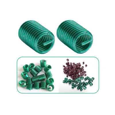 M8 Threaded Inserts Steel Thread Insert Color Furniture Threaded Inserts Nuts Improve Internal Thread Connection Performance