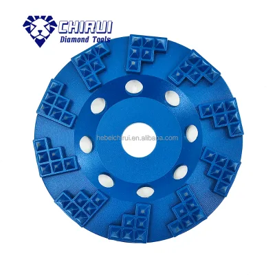 Laser Welded High Density Grinding Wheel Price Diamond Abrasive Grinding Wheel 30 Grit for Stone Concrete