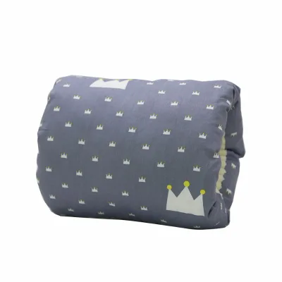 Soft Cotton Nursing Pillow for Breastfeeding Support and Arm Pillow for Feeding Baby Travel Portable