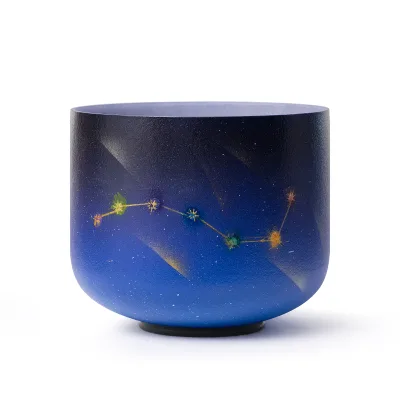 SUCCESS Quartz Crystal Singing Bowls With Chakra Set Singing Bowl Campana Tibetana