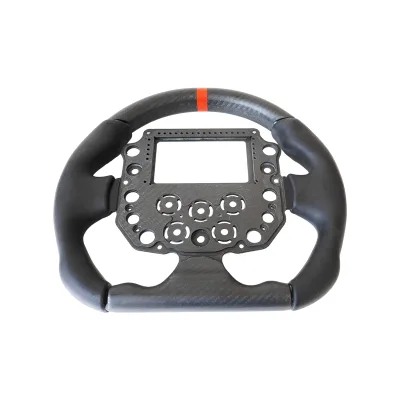 14-Inch 350mm Carbon Fiber Sports Sedan Steering Wheel Universal Fit for All Vehicle Types