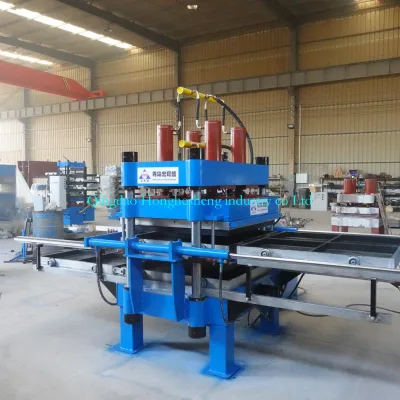 1000*1000/500*500mm Rubber Brick Vulcanizing Molding Press Machine,Rubber Gym Mat Molding Press Machinery with Gule/epdm Surface