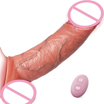 Realistic Penis Sleeve,Reusable Penis Sleeve with Cock Ring Silicone Penis Enlarger Sleeve Penis Sheath Adult Sex Toy for Men