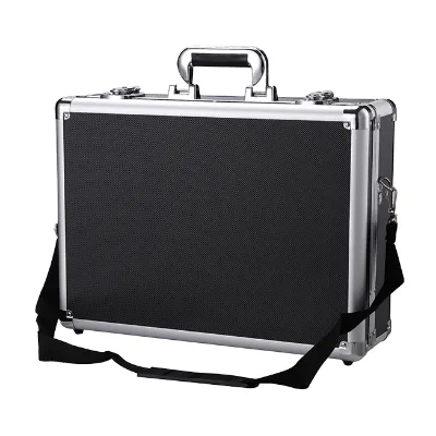 Portable Tool Storage Box Pluck Foam Shakeproof Lightweight Craftsman Organizer Aluminum Suitcase (OEM/ODM Available)