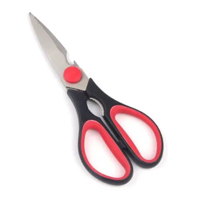 Multifunctional Stainless Steel Kitchen Scissors With Nut Cracker Function Kitchen Essentials Scissors Detachable Scissors