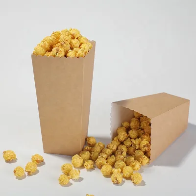 Customize Paper Popcorn Boxes