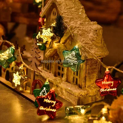 LED Christmas Tree Hanging Pendant Christmas Decorative Ball Lights Christmas Tree Decoration Balls Lights
