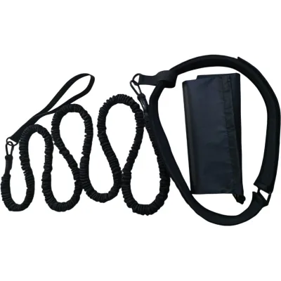 Skyhope  Adjustable Training Resistance Band  Belt Elastic Latex Bungee Swimming Rubber Bands Cords