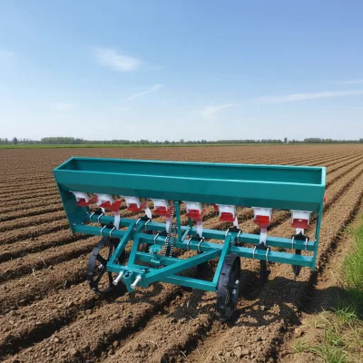 Lightweight, Hand-operated Tractor-mounted Wheat Seeder, Easy to Use and Operate.