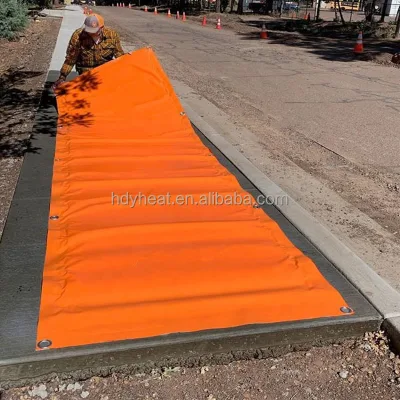 Silicone Insulating Ground Thawing Heating Blankets, Thaw Frozen Soil