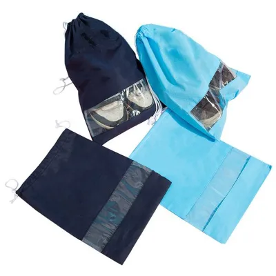 Reusable Packing Waterproof Drawstring Shoe Travel Wholesale Dust Bags