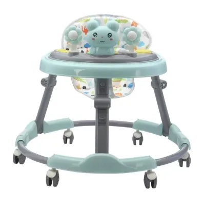 CE Approved Cheap Baby Walkers for Kids Easy to Fold/ Footrest Baby Walker for Infant/ Baby Horse Walker