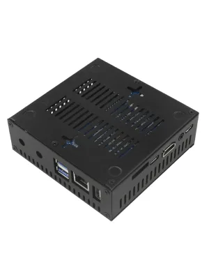 Orange Pi 5B ATX Full Tower Aluminum Alloy Fan-Cooled Heat-Dissipation Case Protective Enclosure for Orange Pi 5/5B