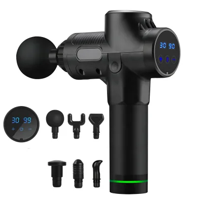 Handheld 30 Speed LCD Touch Screen Fascia Gun Massagepistole Vibration Massage Gun