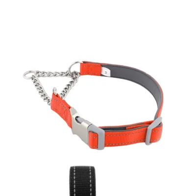 New Nylon Dog Neck Collar for Medium & Large Dogs Training Use Explosion-Proof Anti-Bite Corrosion-Resistant Wholesale