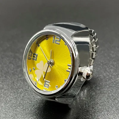 Hot Fashion Elegant Girl Ladies Elastic Finger Unique Quartz Mini Focus Watch Women