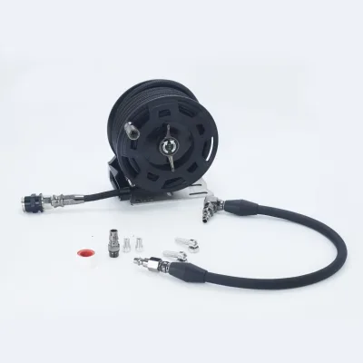 Air Drum Automatic Telescopic Recovery Reel Steel Brass 6m/8m Electric Drum Yarn Clamp Tube Air Pump Auto Repair Beauty