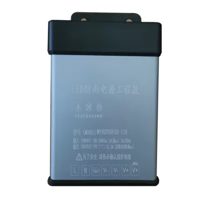 400W Power Supply Rainproof Switching Power Supply AC 110V / 220V to DC DC12V 24V Transformer for LED Strip Light Outdoor Usage